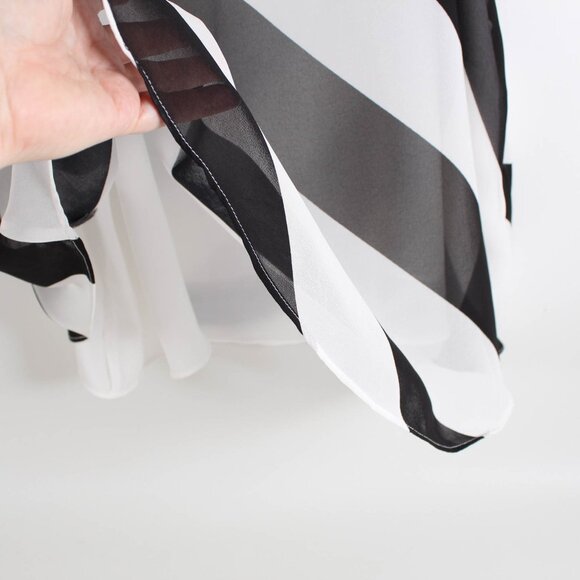 Torrid NWT Black White Stripe Sophie Swing Tank - Picture 3 of 5